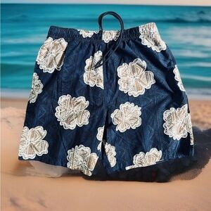 Vtg Jentzen Men's Swim Trunks w/Mesh Lining. Size M, Pockets, Never Worn. 1980s